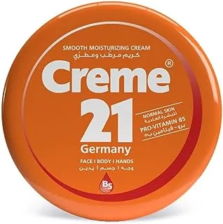 Creme 21 – Smooth Moisturizing Cream – Normal Skin – With Pro-Vitamin B5