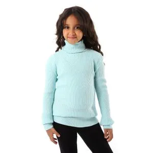 Caesar Girls Wool Pullover With High Neck