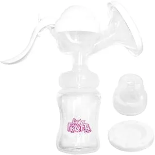 La Frutta New Wide Neck Manual Breast Milk Pump Pink