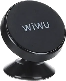 WIWU CH003 Lotto Car Magnetic Suction Bracket, Mini lightweight, 360 degree rotation, Simple installation, Made from Zinc alloy - Black