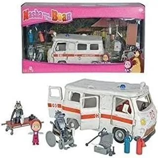 Simba 109309863 Masha Play Set Ambulance