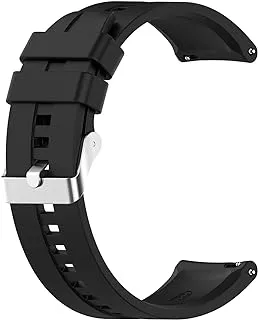 LOKEKE Compatible with Huawei Watch Buds Replacement Band - 22mm Replacement Silicone Wrist Watch Band Strap Compatible with Huawei Watch Buds/Watch GT3 Pro 46mm / Watch 3 Pro