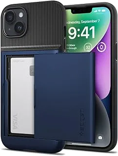 Spigen Slim Armor CS Case Designed for iPhone 14 Plus (2022) - Navy Blue