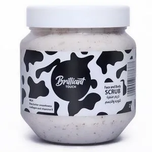 Brilliant Touch Face &body Scrub 250ml MILK