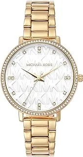 Michael Kors MK4666 - Pyper 3-Hand Watch, Gold, One Size, MK4666 - Pyper 3-Hand Watch