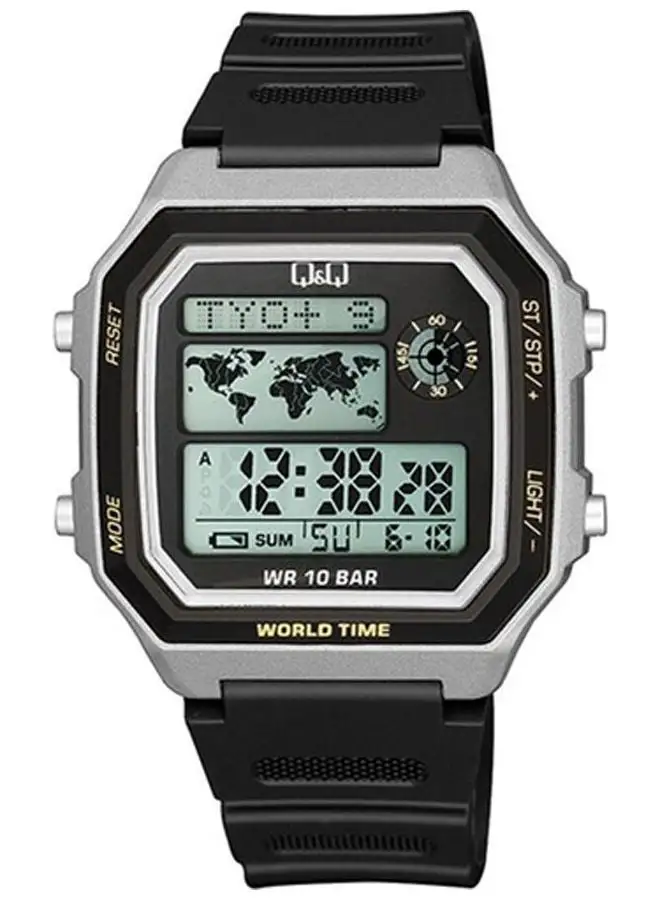 Q&Q Resin Digital Wrist Watch M196J003Y