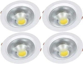 لوحة Venus Spot LED COB باللون الأبيض 30 وات 2800 لومن، عبوة من 4 قطع