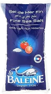 La Baleine Iodalized Fine Sea Salt Sachet 1 kg