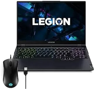 Lenovo Legion 5 15ITH6H لاب توب - i7-11800H - 16 جيجا بايت - 1 تيرا بايت SSD - 15.6 WQHD 165 هرتز - RTX 3070 8 جيجا بايت -DOS - أزرق + ماوس