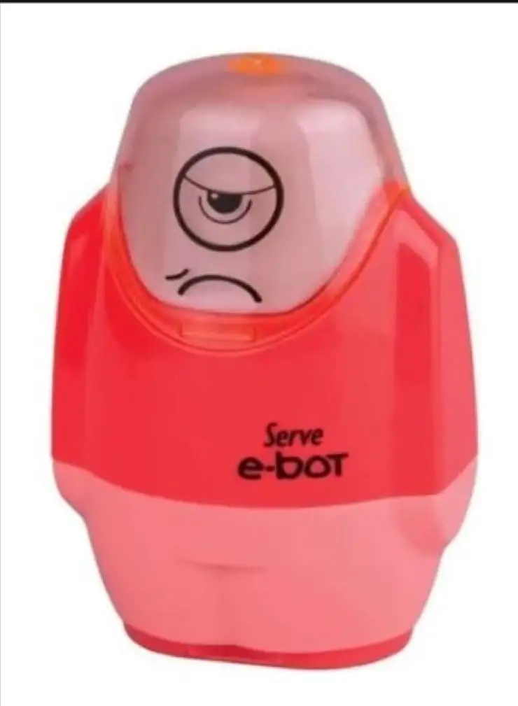 Serve Eraser + Sharpener E-Bot