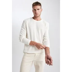 Defacto Man Knitted Slim Fit Body...