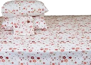 Family Bed 154 stick Bed sheet Cotton 4 pieces size 180 x 200 cm