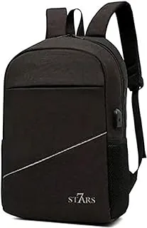 7Stars Laptop Backpack Bag with Headphone and USB Port