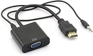 Generic HDMI to VGA with Audio Converter Connect your HDMI device up to a VGA port with Audio Supports 1080p Full HD