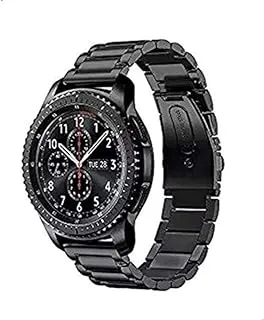 Stainless Steel Smartwatch Band for Samsung Galaxy Gear S3 (Black)