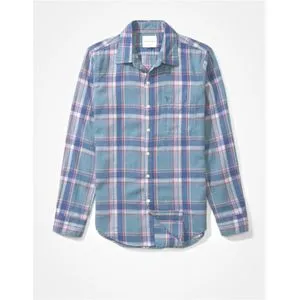 American Eagle Slim Fit Everyday Button-Up Shirt