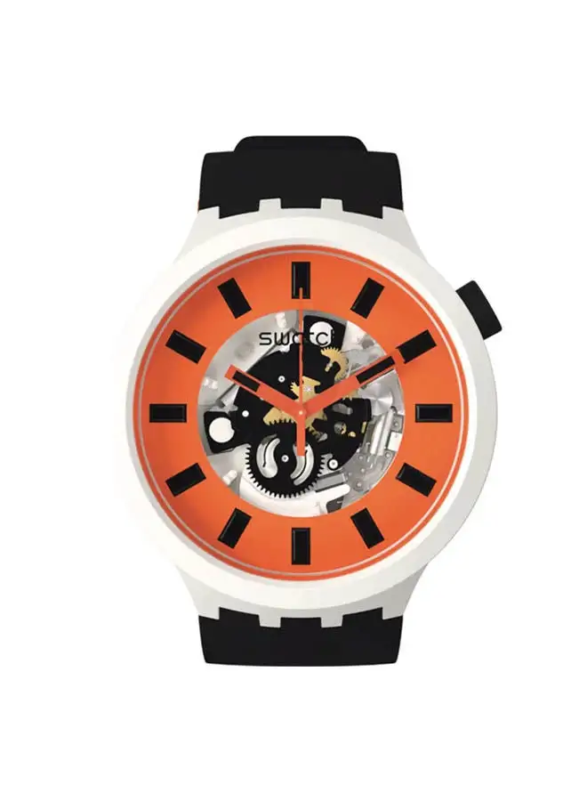 Swatch Silicone Chronograph  Watch SB03M104