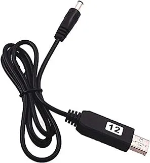 USB adapter from power bank or mobile charger (5 to 12) volts