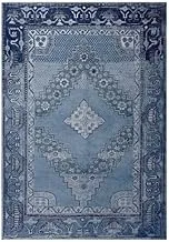 ariika Tabriz Outdoor Rug, Perfect Rug for Terrace and Patio, Durable and Sunlight Resistant Rug for Outdoors, Blue - 150x200cm