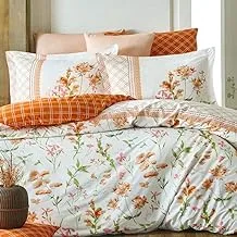 Family Bed 1019 2 Pieces 100% Cotton Comforter Set size 160 x 240 cm