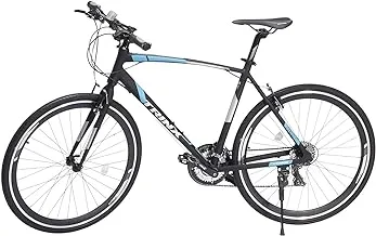 Trinx Free 2.4 Sports Bicycle with 24 Speeds, 27.5 Inches - Black and Blue