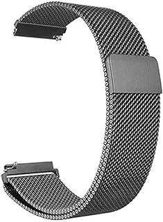 General Watch Band Metal Mesh Watch Band Magnetic Absorption Loop Watch Band 20mm 22mm