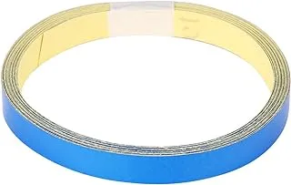 Car Reflective Tape, 1cm * 5m Reflective Warning Tape Sticker Strip Decal for Car Motorcycle Vehicle Body(Blue)