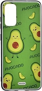 Generic Plastic Creative Back Phone Protection Case Avocado Design With Silicone Safety Edges And 3D Back Print For Samsung Galaxy S11E / S20 - Multi Color