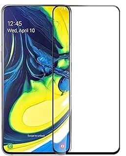 Generic Tempered Glass For Samsung Galaxy A80 Full Screen Protector - Black Frame