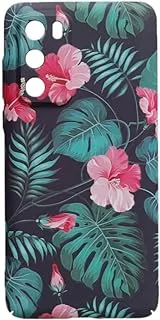 Dragon Plastic Creative Back Phone Protection Case With 3D Flowers Print Design And Silicone Safety Edges For Huawei P40 6.1 Inch - MultiColor