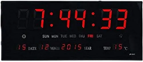 LED Digital Wall Clock