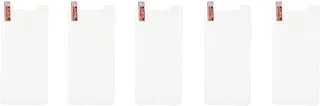 Generic Tempered glass screen protector set of 5 pieces for xiaomi redmi note 4x - clear