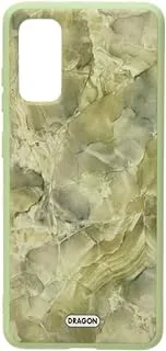 Dragon Silicon Creative Simple High End Case With Marble Design And Anti Scratch For Samsung Galaxy S20 6.2 inch - Green