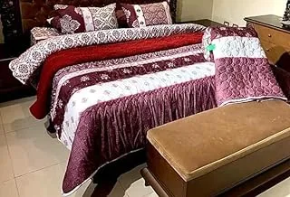 Family Bed 135 quilt set Cotton 3 pieces size 240 x 240 cm