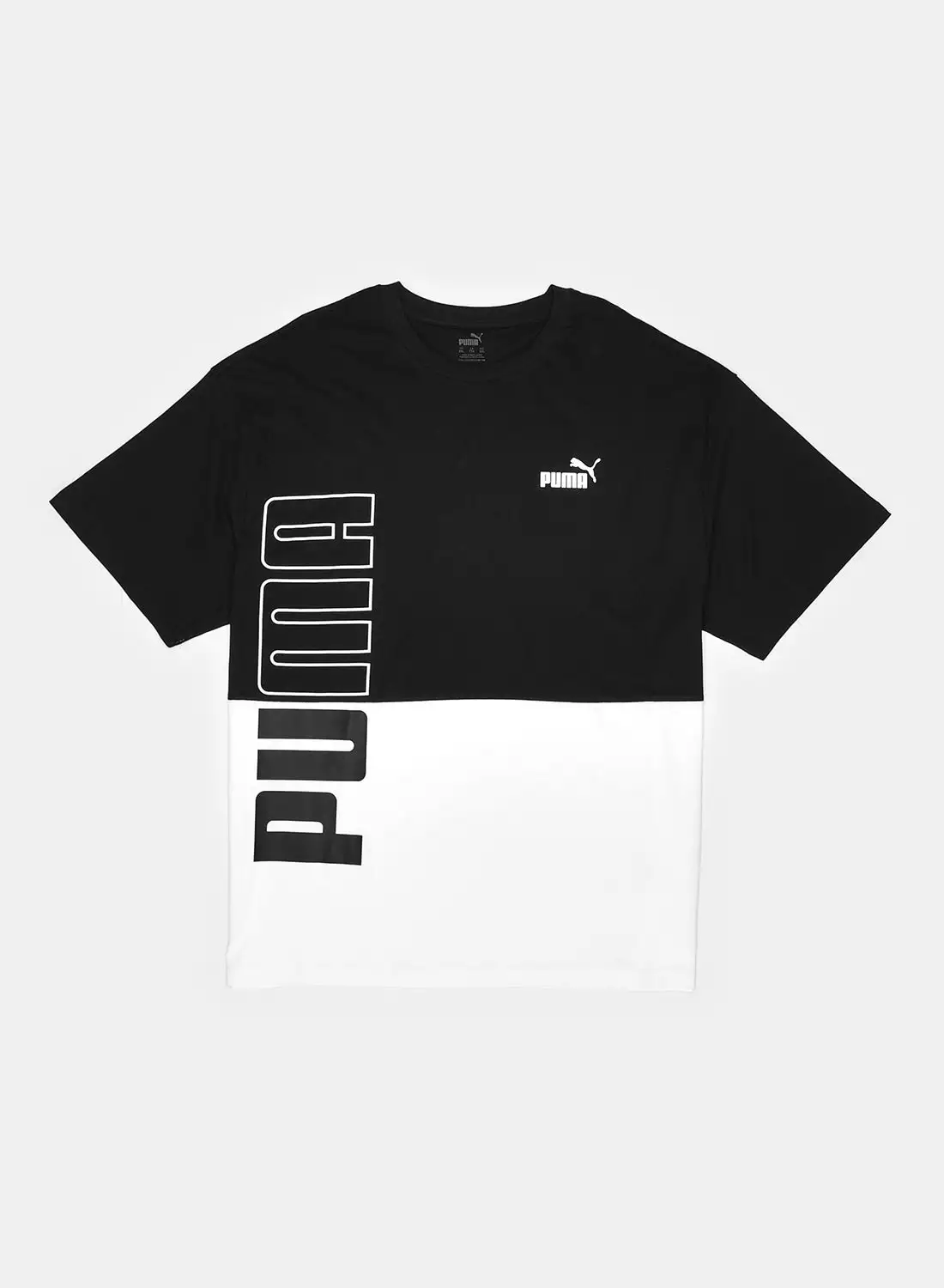 PUMA Puma Power Colorblock Tee