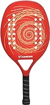 city star sport Padel Racket With Non-Toxic, Long Lasting Material - Red