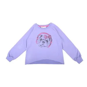 Junior High Quality Cotton Blend And Comfy  Sweatshirt Round