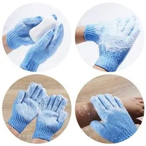 A Safe Shower Glove For The Body.