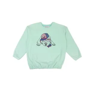 Junior High Quality Cotton Blend And Comfy  Sweatshirt Round