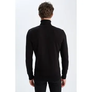 Defacto Man Regular Fit Turtle Neck Tricot Pullover