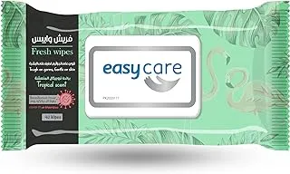 Easy Care Wet Wipes, Tropical Scent, 40 Wipes