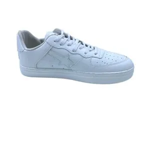 Squadra Lace Up Round Toe Basic sneakers -White