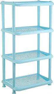 Mintra Rectangle Rack 4 Tiers Light blue