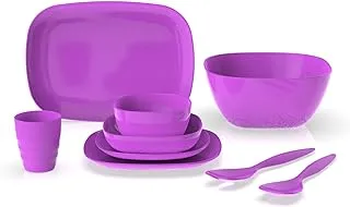 M-DESIGN MODEL Eden Set 32 PCS (Purple)