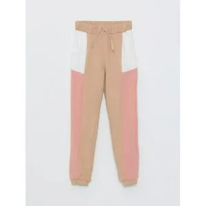 LC Waikiki Elastic Waist Color-Blocked Girl Jogger Sweatpants