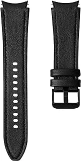 Leather Replacement Band Compatible with Samsung Galaxy Watch 5 Pro 45mm | 4 Classic 46mm 42mm | Watch 5/4 44mm 40mm, Special strap design No Gap