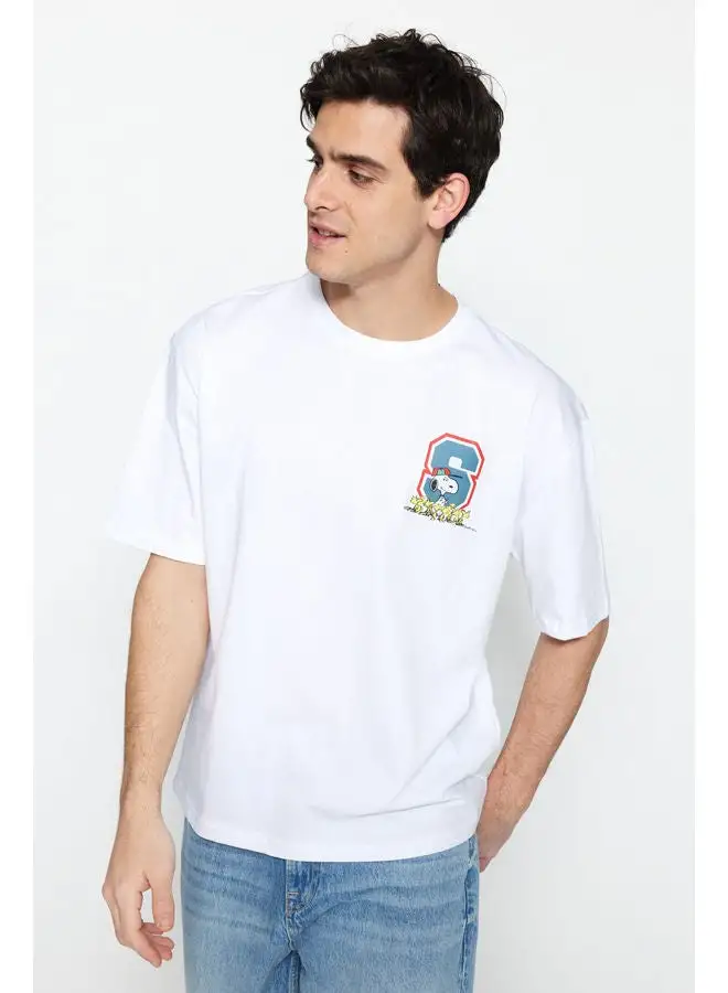 trendyol Man T-Shirt White