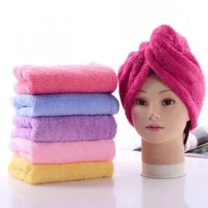 Microfiber Hair Towel To Dry Hair Quickly Without Damage