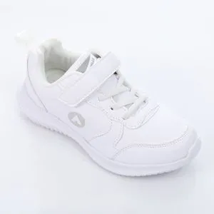 Activ White Velcro Kids Fashionable Sneakers