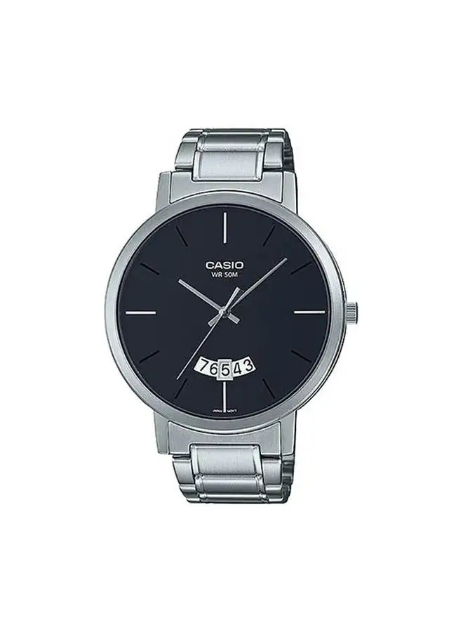 CASIO Stainless Steel Analog Watch MTP-B100D-1EVDF